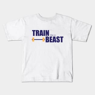 Train Like A Beast Kids T-Shirt